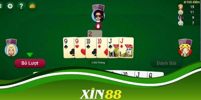 Sảnh Game bài đổi thưởng Xin88 đến trải nghiệm tuyệt vời